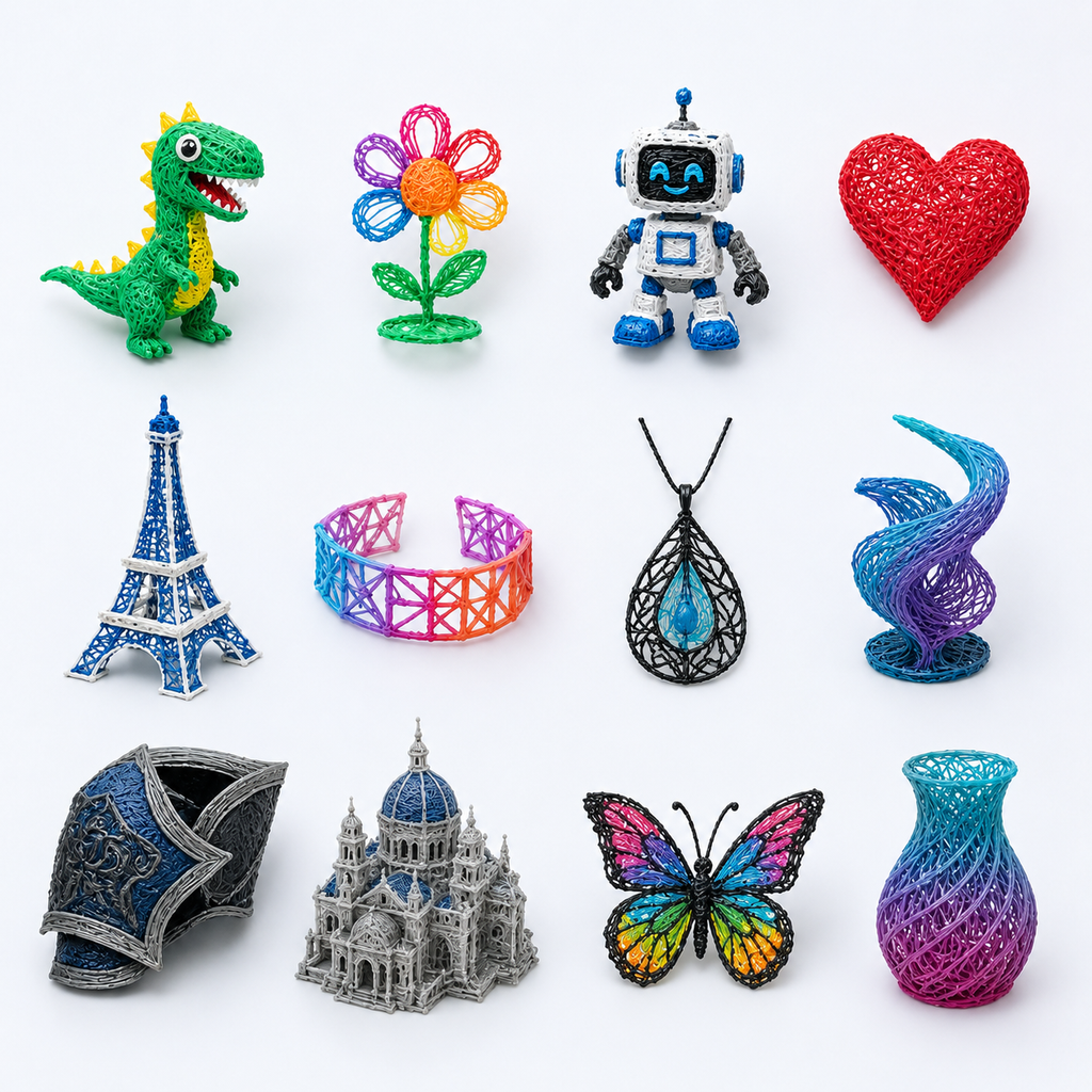 3D Creative Pen - Starter Kit for All Ages