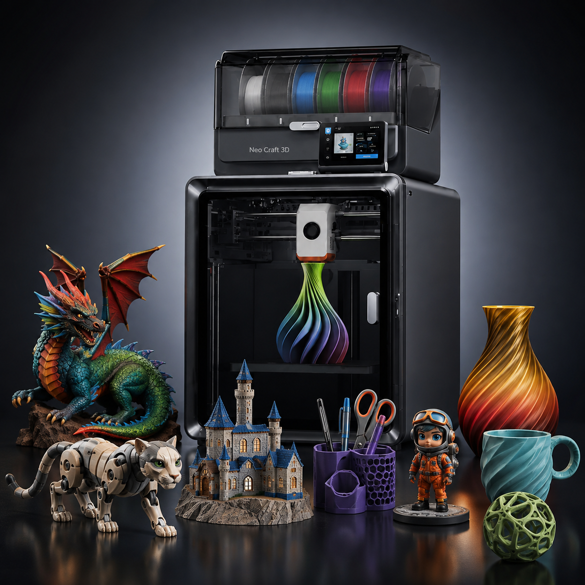 Your Creations Deserve More Than One Color.