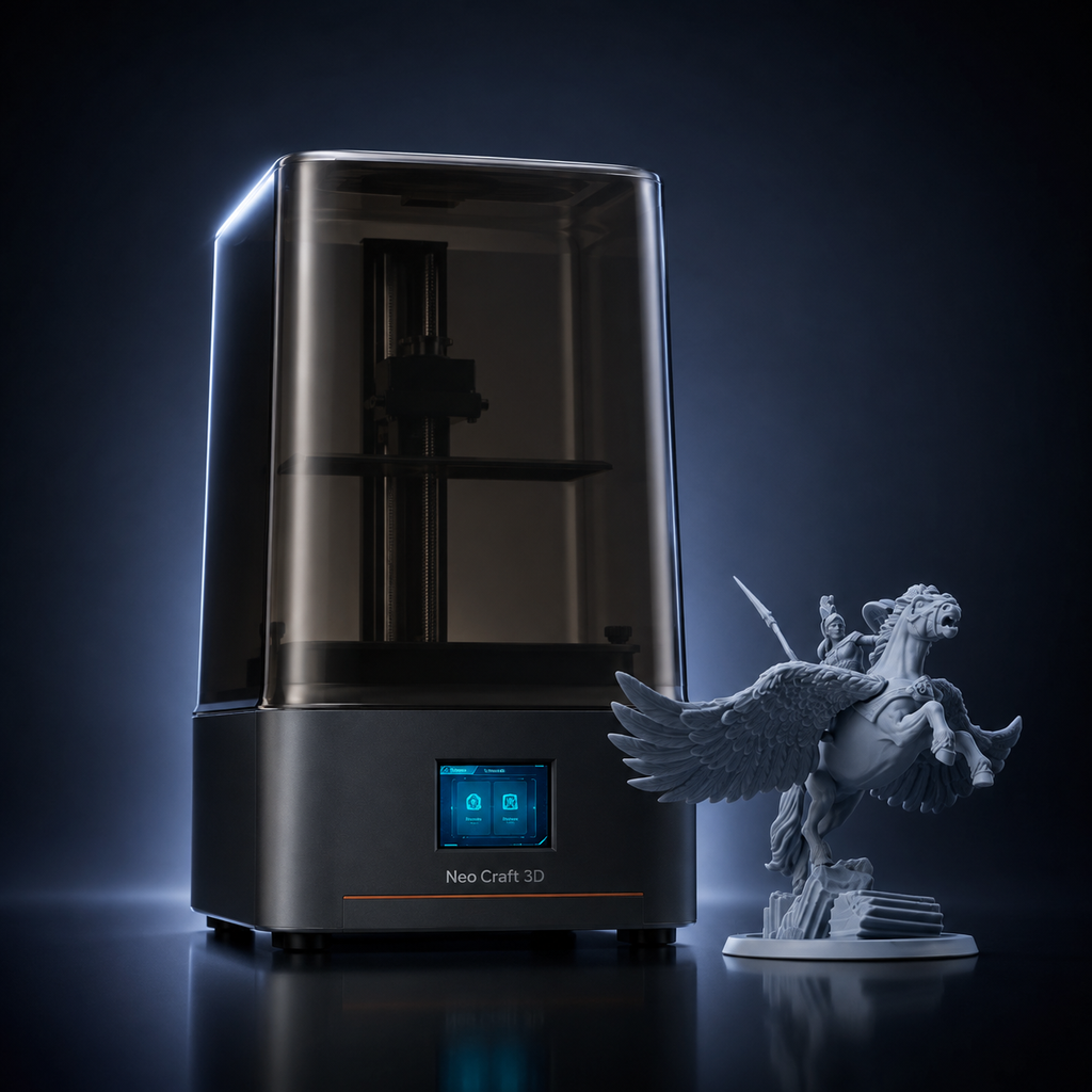 ANYCUBIC Photon Mono 4 AE Version LCD UV Resin 3D Printer with 7" 10K high-definition screen High-Speed 3D Printing 153×87×165mm